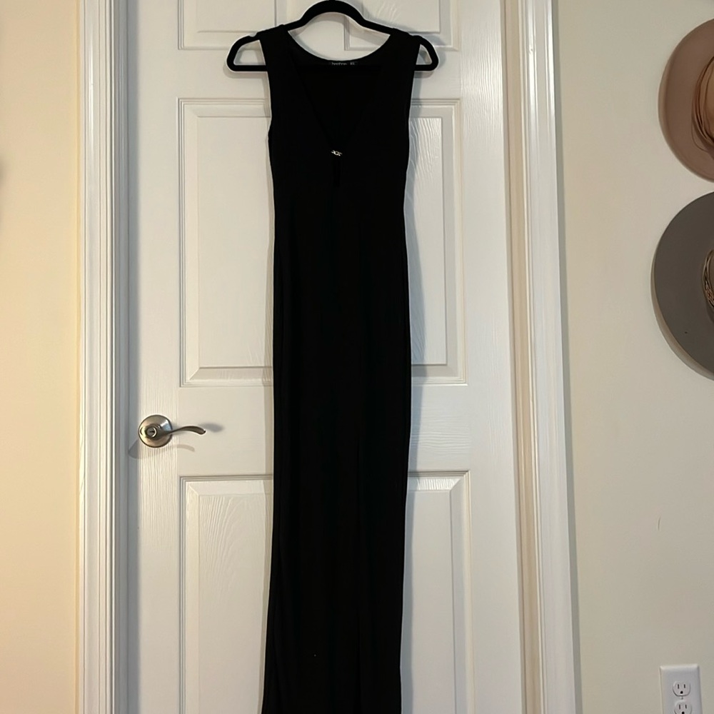 Long knit dress